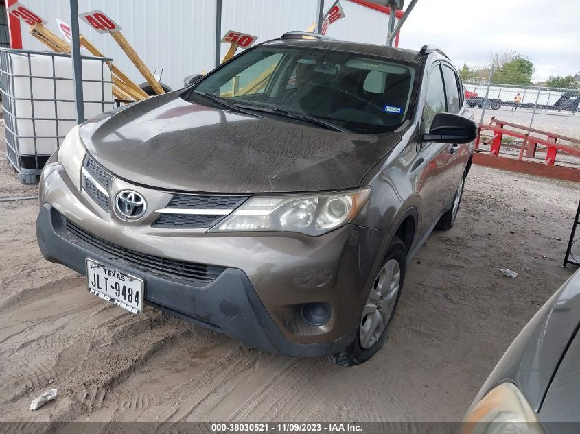 2014 TOYOTA RAV4 LE - JTMZFREVXED034400
