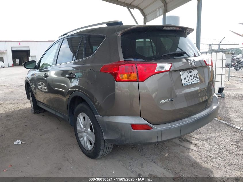 2014 TOYOTA RAV4 LE - JTMZFREVXED034400
