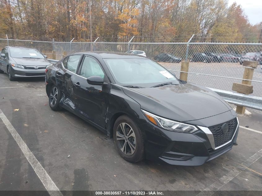 2022 NISSAN SENTRA SV XTRONIC CVT - 3N1AB8CVXNY316655