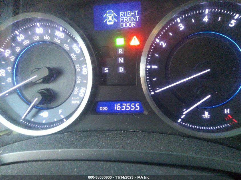 2013 LEXUS IS 250 - JTHBF5C24D5190216