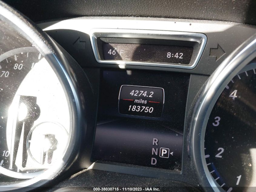 2014 MERCEDES-BENZ M-CLASS ML 350 4JGDA5JB7EA379605