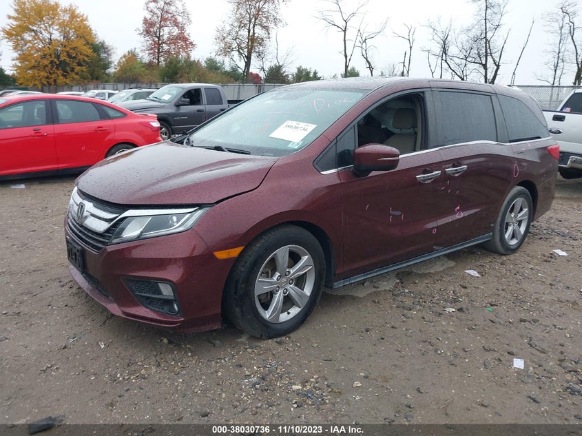 VIN 5FNRL6H73KB048678 2019 HONDA ODYSSEY EXL
