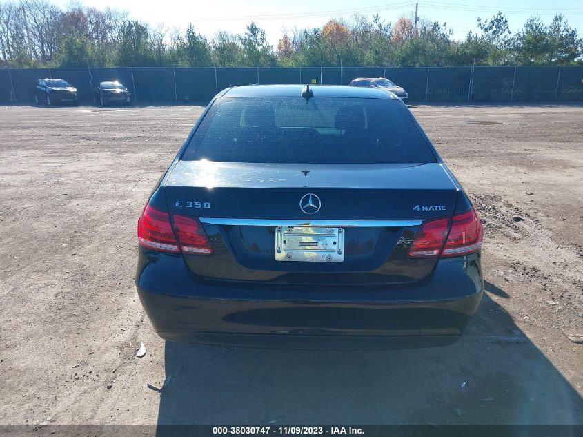 2014 MERCEDES-BENZ E 350 4MATIC - WDDHF8JB9EA873169