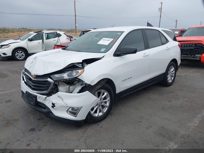 VIN 3GNAXHEVXLS680447 2020 CHEVROLET EQUINOX FWD LS