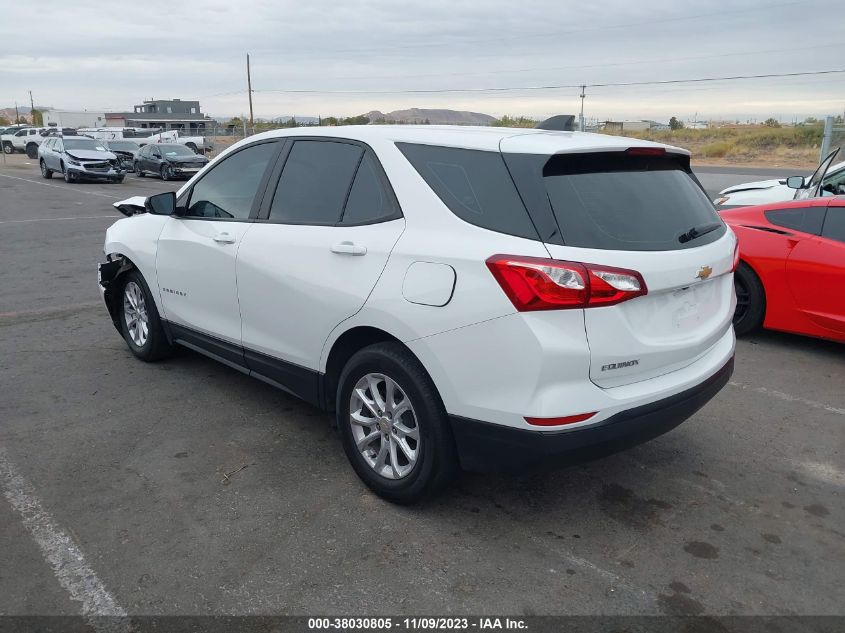 VIN 3GNAXHEVXLS680447 2020 CHEVROLET EQUINOX FWD LS