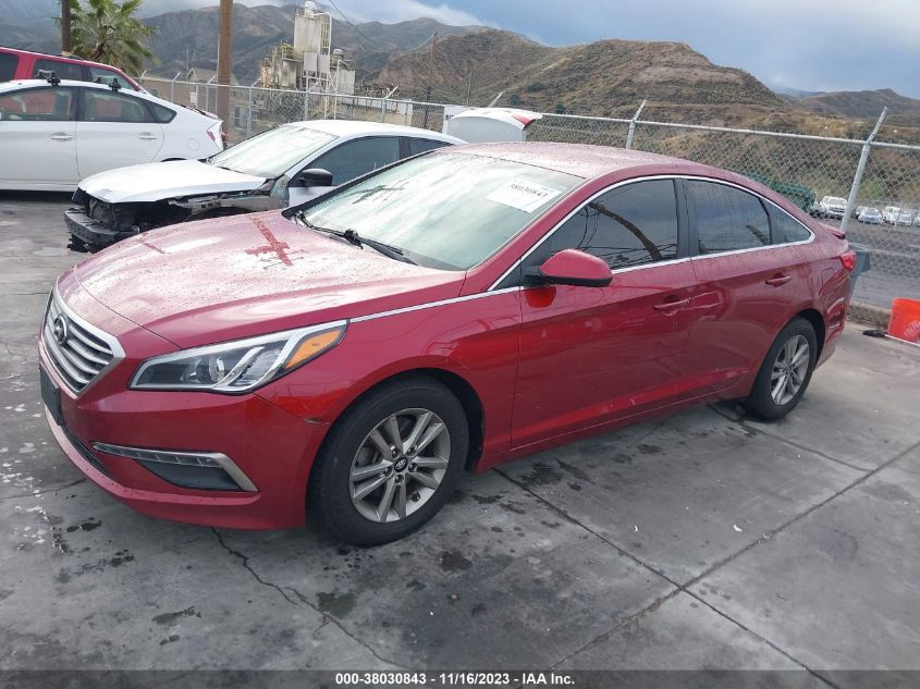 2015 HYUNDAI SONATA SE - 5NPE24AF3FH017963