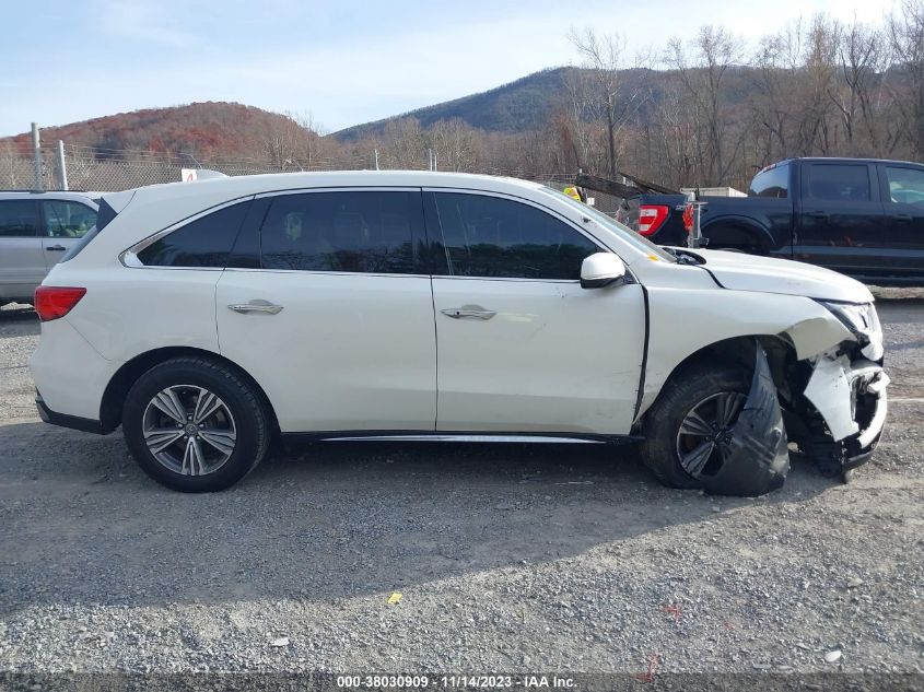2019 ACURA MDX - 5J8YD4H39KL001924