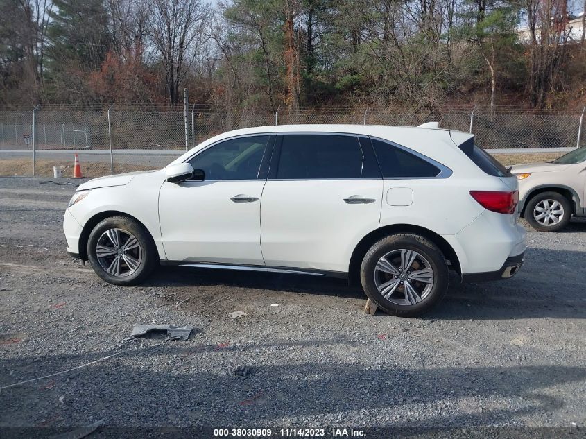 2019 ACURA MDX - 5J8YD4H39KL001924