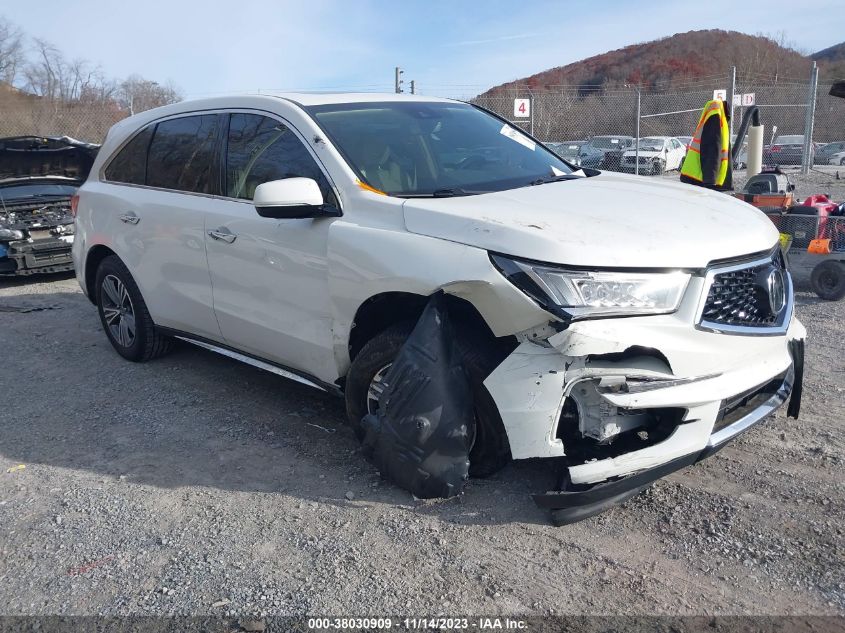 2019 ACURA MDX - 5J8YD4H39KL001924