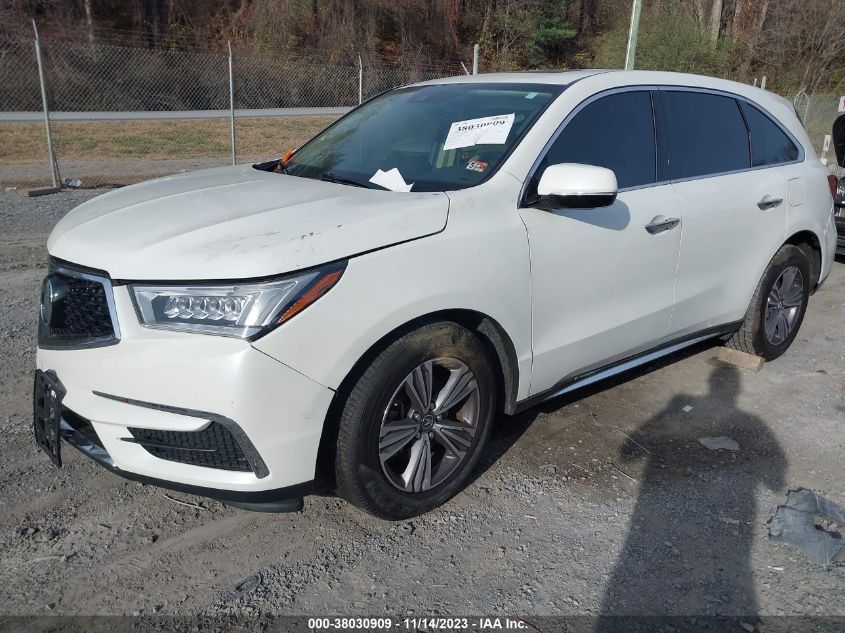 2019 ACURA MDX - 5J8YD4H39KL001924