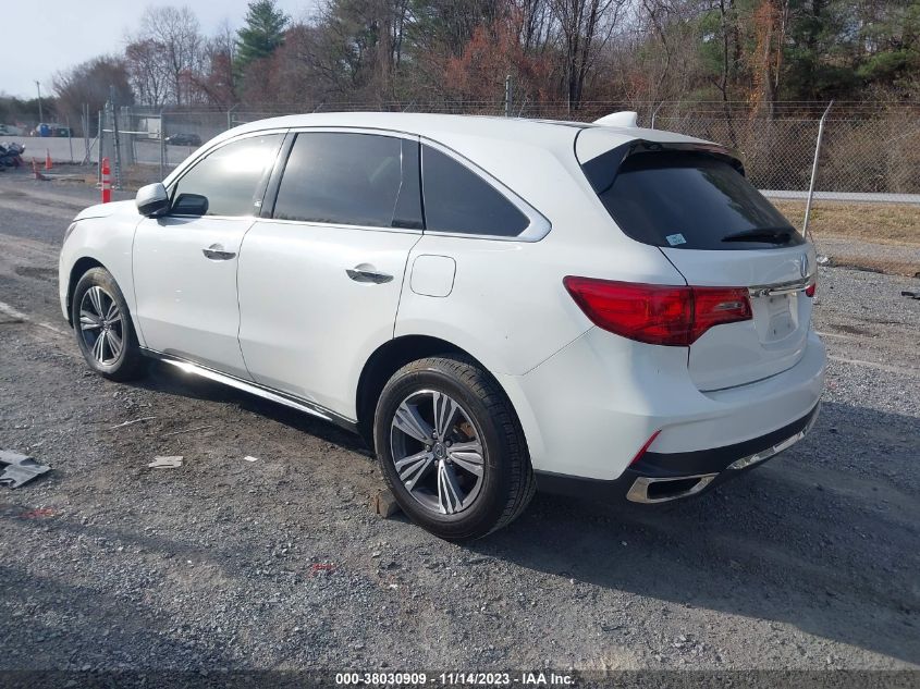 2019 ACURA MDX - 5J8YD4H39KL001924