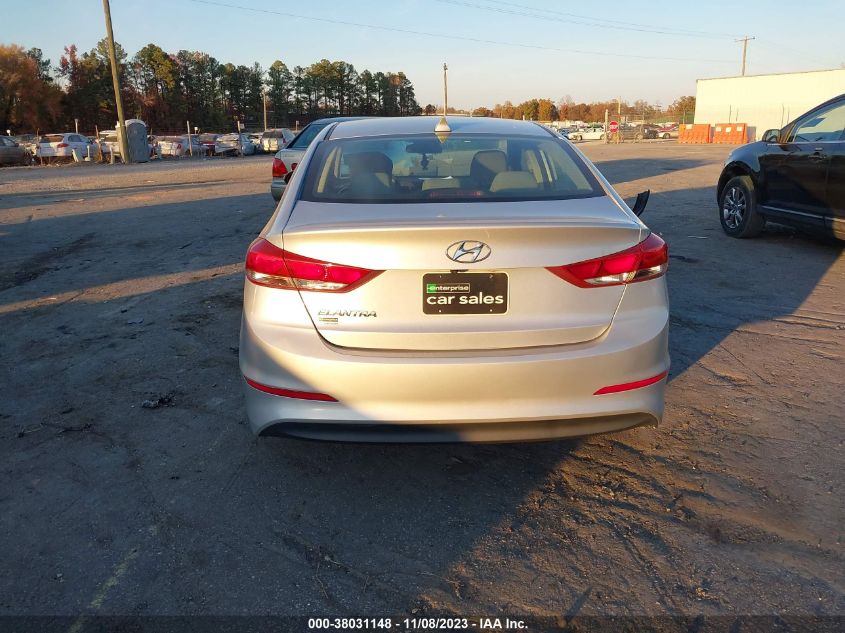 2018 HYUNDAI ELANTRA SEL - 5NPD84LF8JH315554