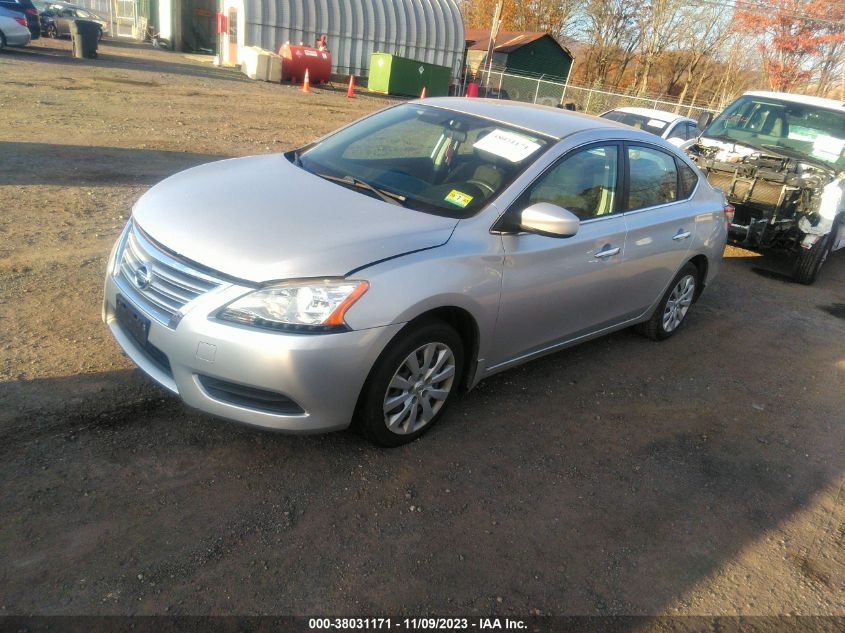 2014 NISSAN SENTRA S/SV/SR/SL - 3N1AB7AP2EY337773