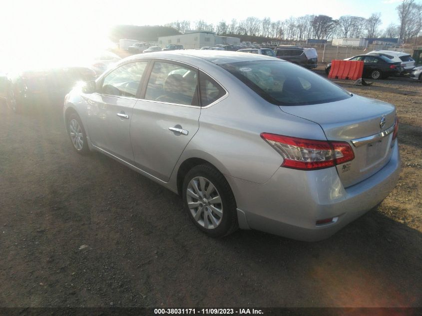 2014 NISSAN SENTRA S/SV/SR/SL - 3N1AB7AP2EY337773