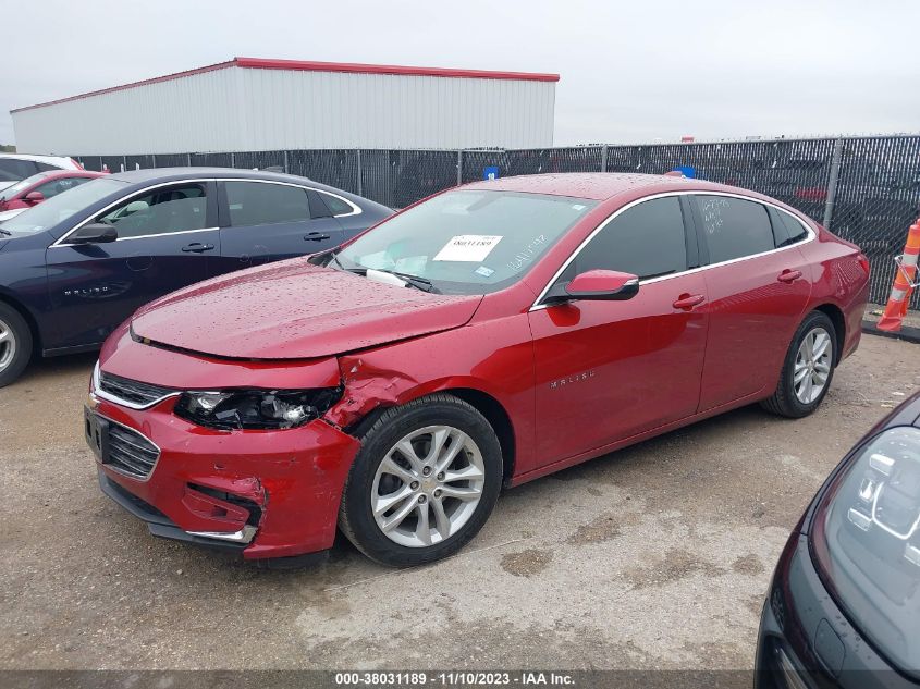2016 CHEVROLET MALIBU LT - 1G1ZE5ST0GF178083