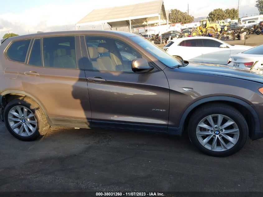 2014 BMW X3 XDRIVE28I - 5UXWX9C52E0D25047