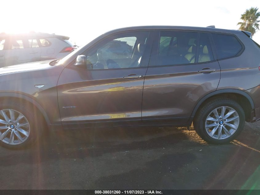 2014 BMW X3 XDRIVE28I - 5UXWX9C52E0D25047