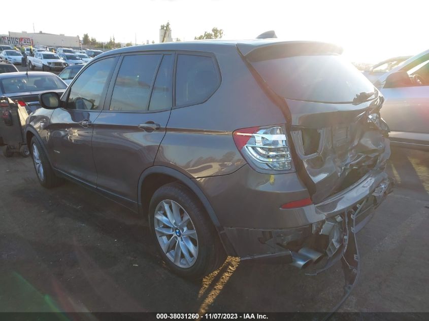 2014 BMW X3 XDRIVE28I - 5UXWX9C52E0D25047