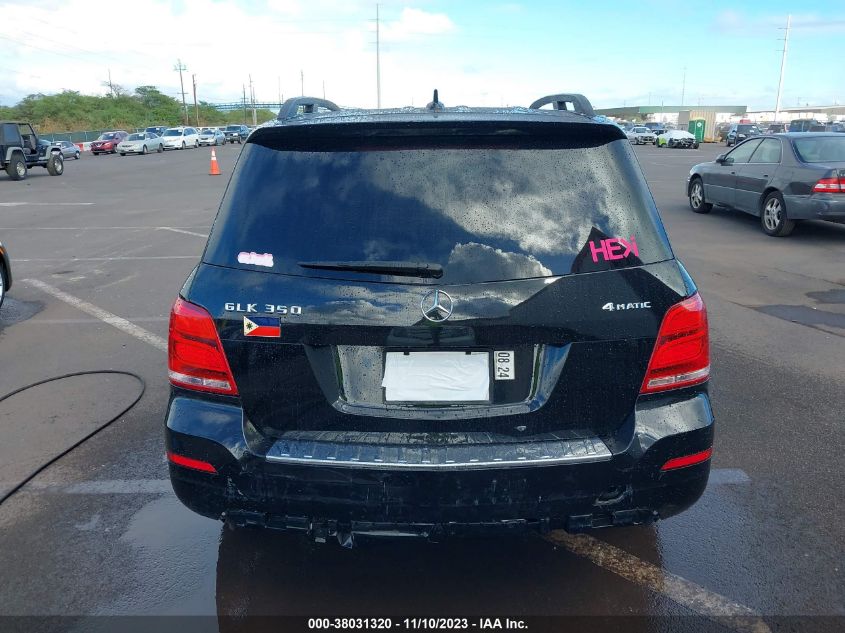 2013 MERCEDES-BENZ GLK 350 4MATIC - WDCGG8JB6DG104959