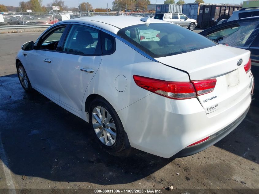 2016 KIA OPTIMA EX - 5XXGU4L38GG120475