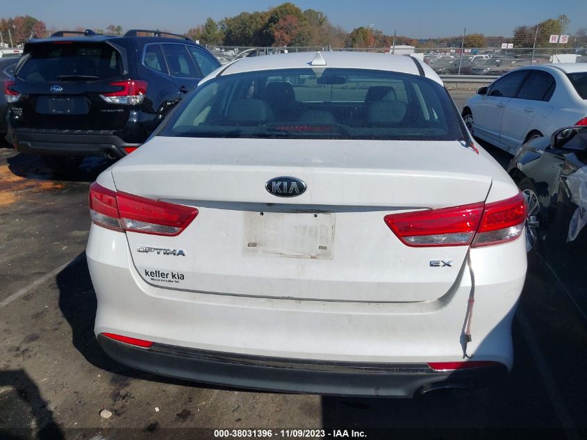 2016 KIA OPTIMA EX - 5XXGU4L38GG120475