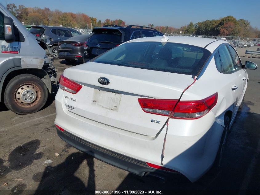 2016 KIA OPTIMA EX - 5XXGU4L38GG120475