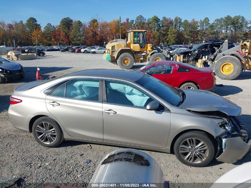 2015 TOYOTA CAMRY SE - 4T1BF1FK3FU014106