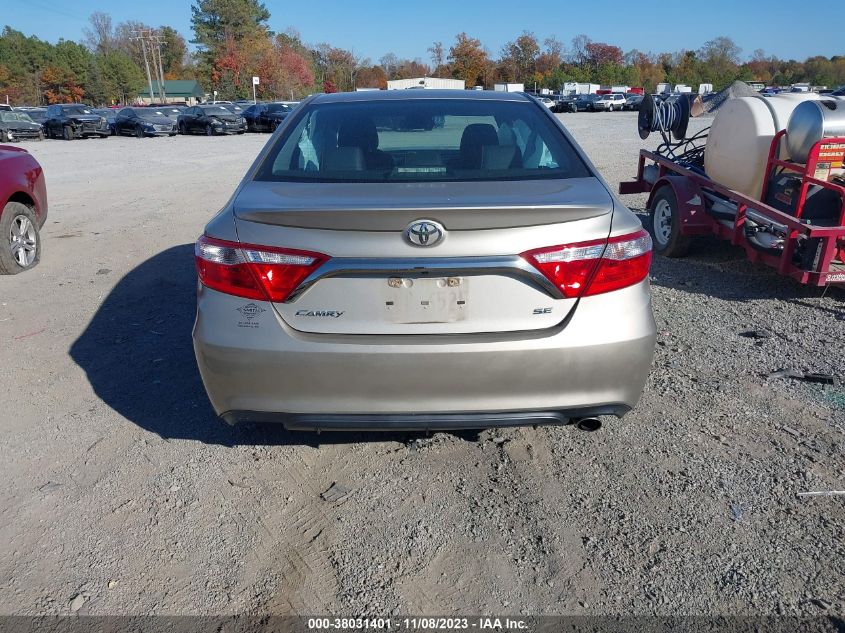 2015 TOYOTA CAMRY SE - 4T1BF1FK3FU014106