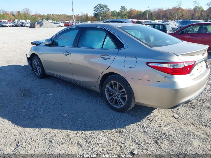 2015 TOYOTA CAMRY SE - 4T1BF1FK3FU014106