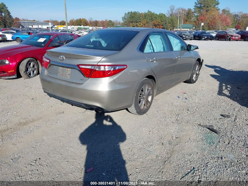 2015 TOYOTA CAMRY SE - 4T1BF1FK3FU014106