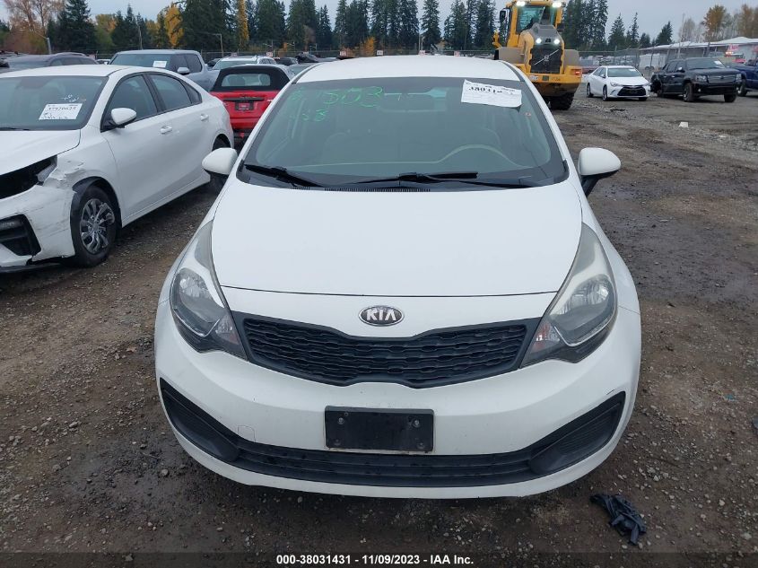 2013 KIA RIO LX - KNADM4A3XD6250769
