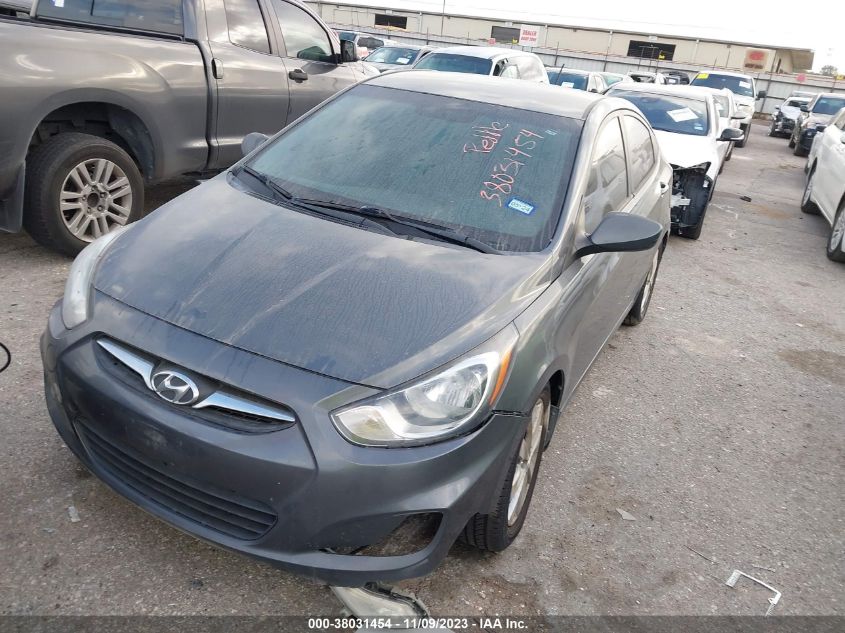 2013 HYUNDAI ACCENT GLS - KMHCU4AE9DU411183