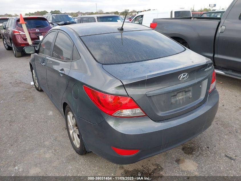 2013 HYUNDAI ACCENT GLS - KMHCU4AE9DU411183