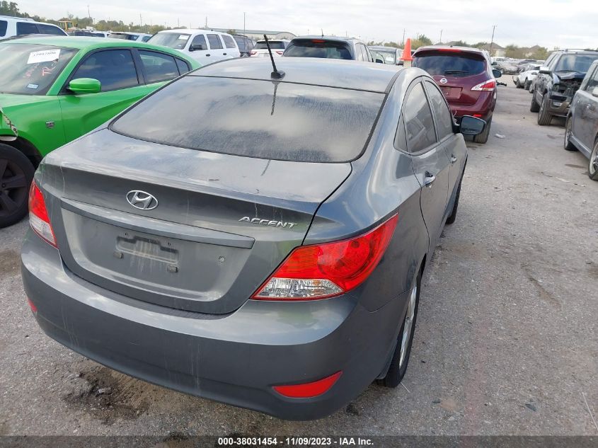 2013 HYUNDAI ACCENT GLS - KMHCU4AE9DU411183