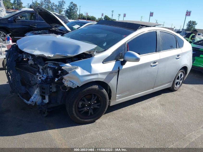2015 TOYOTA PRIUS THREE - JTDKN3DU4F1994731