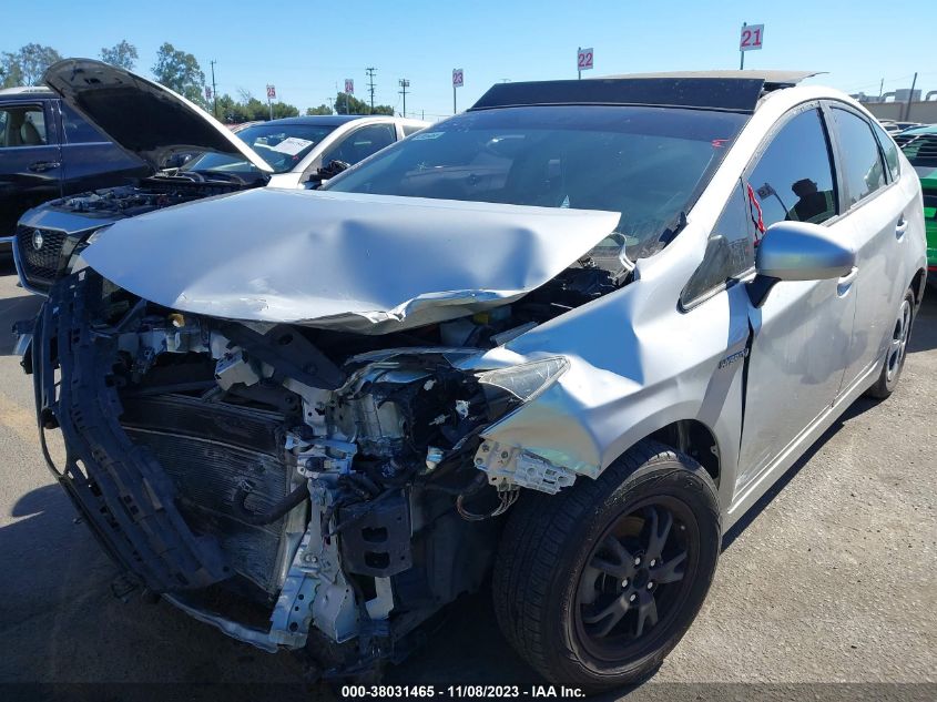 2015 TOYOTA PRIUS THREE - JTDKN3DU4F1994731