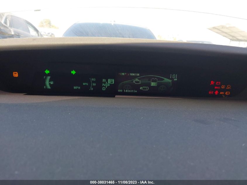 2015 TOYOTA PRIUS THREE - JTDKN3DU4F1994731