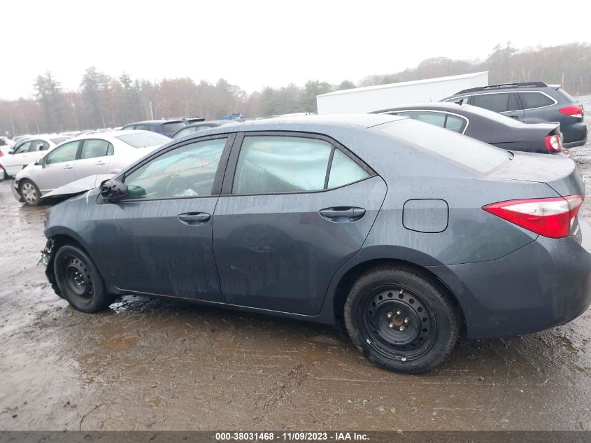 2016 TOYOTA COROLLA LE - 2T1BURHE0GC595952