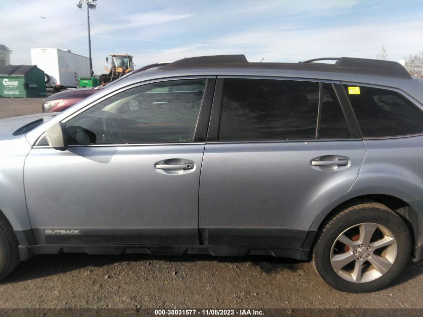 2013 SUBARU OUTBACK 2.5I LIMITED - 4S4BRBLC4D3299783
