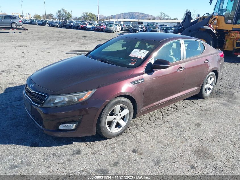 2015 KIA OPTIMA LX - 5XXGM4A70FG384147