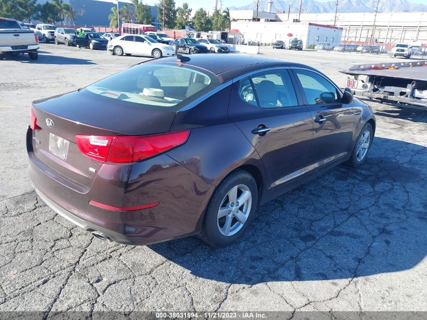 2015 KIA OPTIMA LX - 5XXGM4A70FG384147