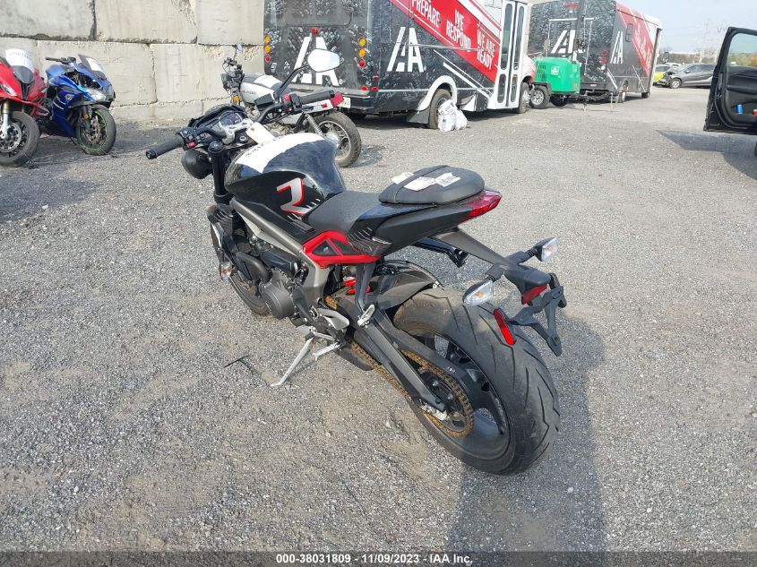 2022 TRIUMPH MOTORCYCLE STREET TRIPLE R SMTA534D3NTBB7792