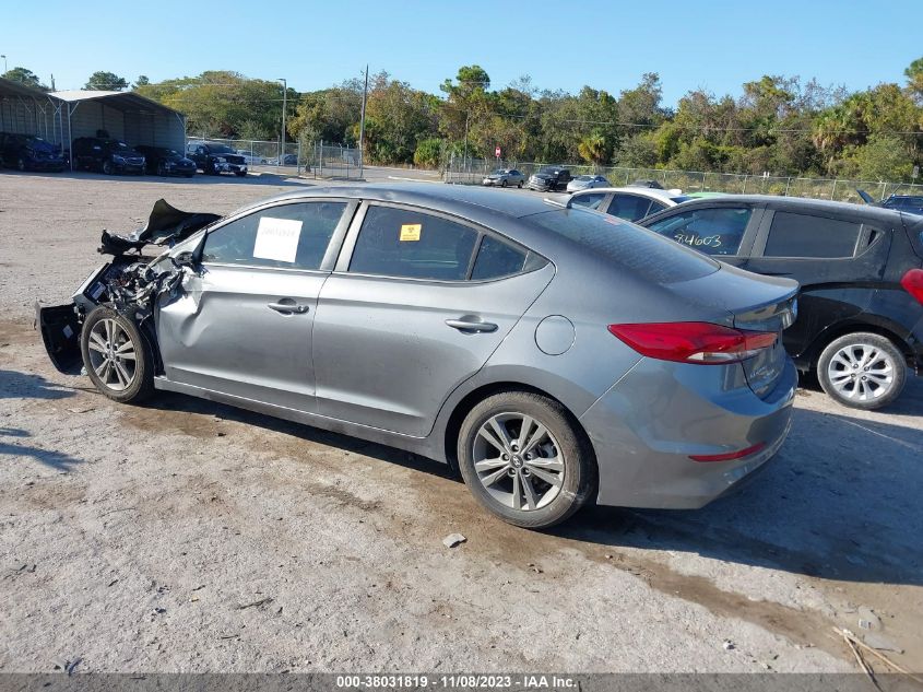 2018 HYUNDAI ELANTRA SEL - 5NPD84LF8JH389959