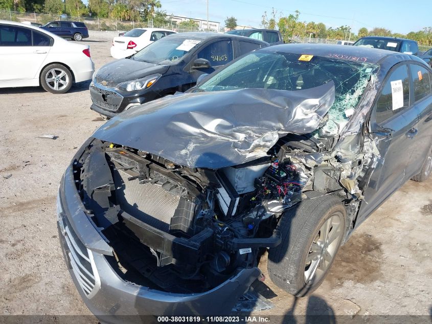 2018 HYUNDAI ELANTRA SEL - 5NPD84LF8JH389959