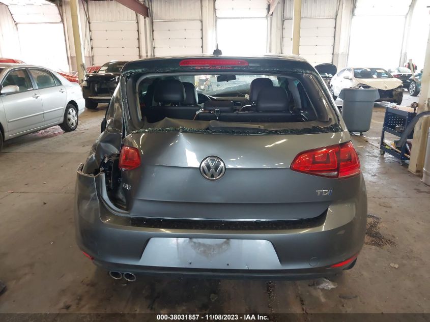 2015 VOLKSWAGEN GOLF TDI - 3VW2A7AU3FM082129