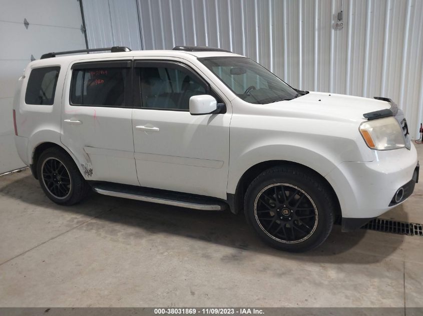 2014 HONDA PILOT EXL - 5FNYF4H51EB032053