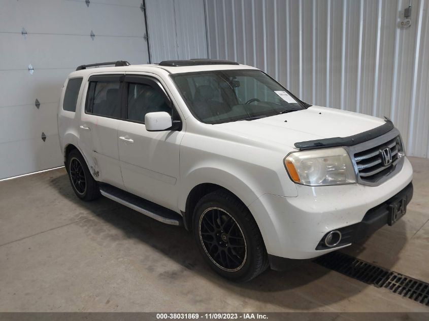 2014 HONDA PILOT EXL - 5FNYF4H51EB032053