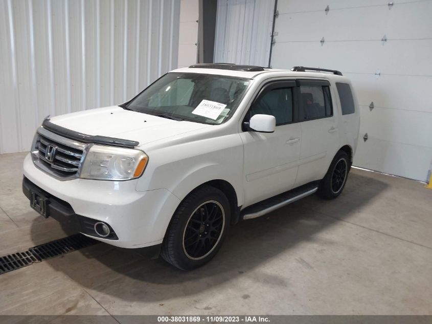 2014 HONDA PILOT EXL - 5FNYF4H51EB032053