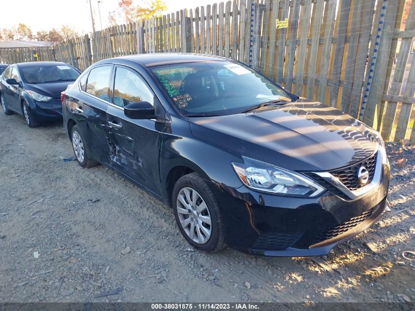 2019 NISSAN SENTRA S - 3N1AB7AP0KY344362