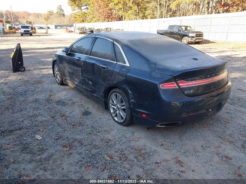 2013 LINCOLN MKZ - 3LN6L2J90DR804794